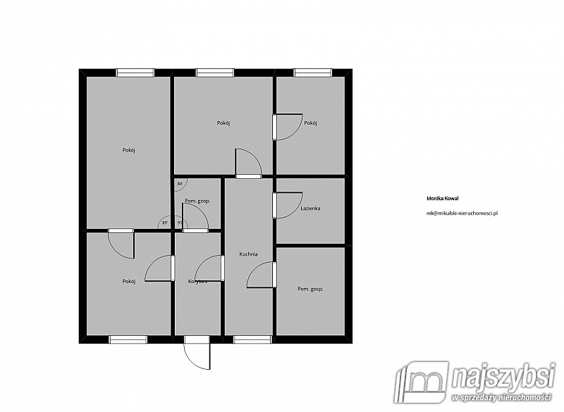 Dom, 102 m2, Sosnowo  (20)