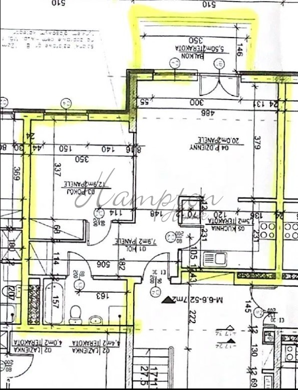 Mieszkanie, 2 pok., 53 m2, Warszawa Bemowo (9)