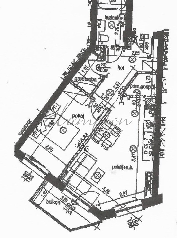 Mieszkanie, 2 pok., 49 m2, Warszawa Bemowo Boernerowo (1)