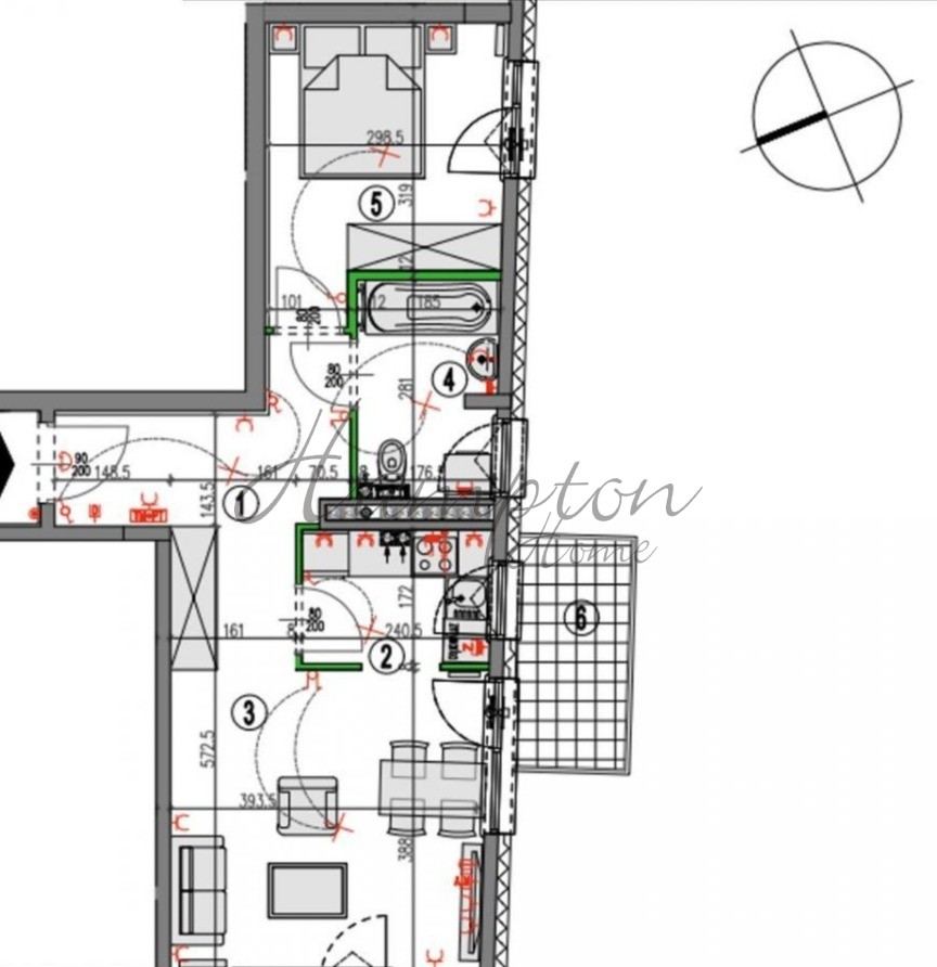 Mieszkanie, 2 pok., 45 m2, Warszawa Praga-Południe (9)