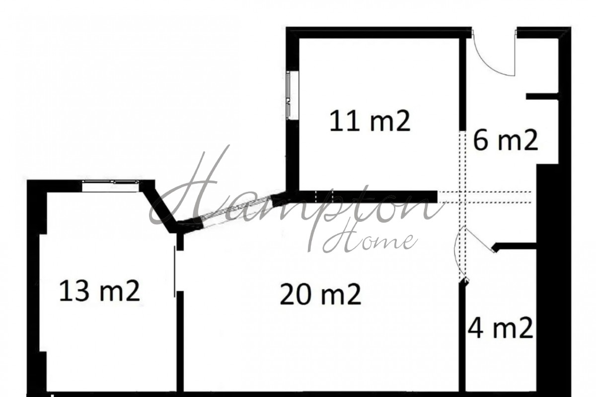 Mieszkanie, 2 pok., 54 m2, Warszawa Mokotów (19)