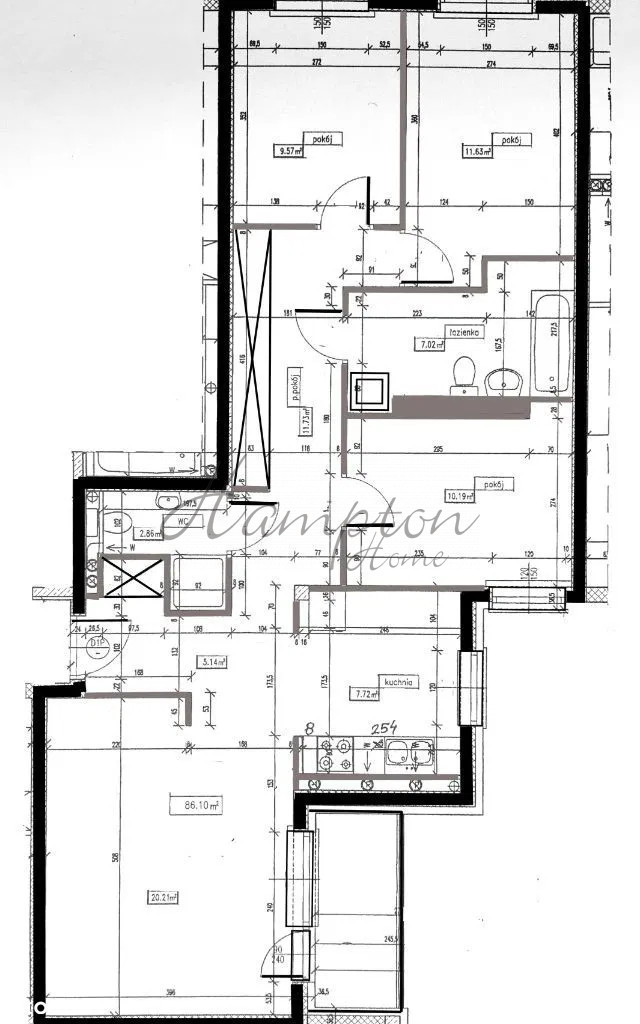 Mieszkanie, 4 pok., 86 m2, Warszawa Białołęka Grodzisk (18)