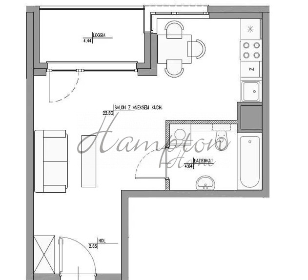 Mieszkanie, 1 pok., 30 m2, Warszawa Bemowo (1)