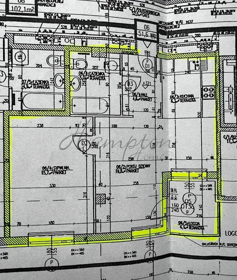 Mieszkanie, 2 pok., 52 m2, Warszawa Ursynów (5)