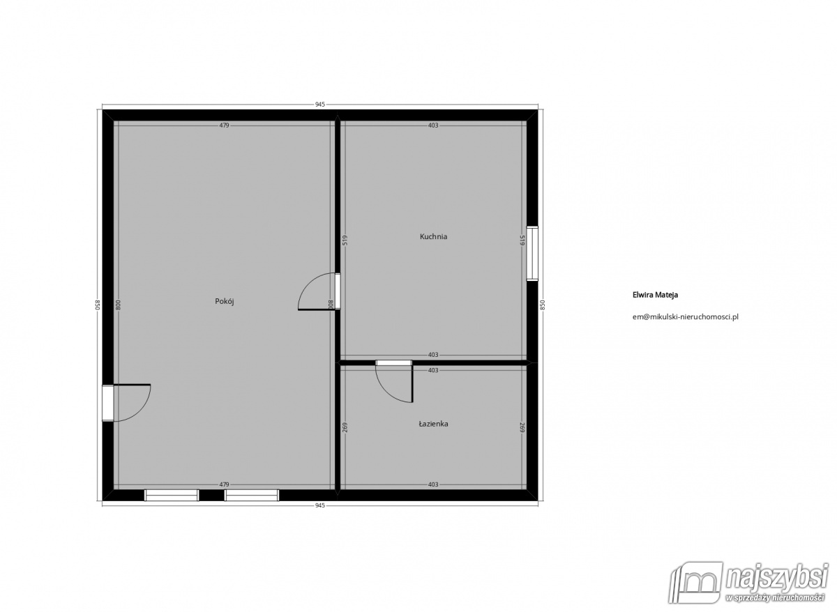 Mieszkanie, 1 pok., 26 m2, Dobra Centrum (11)