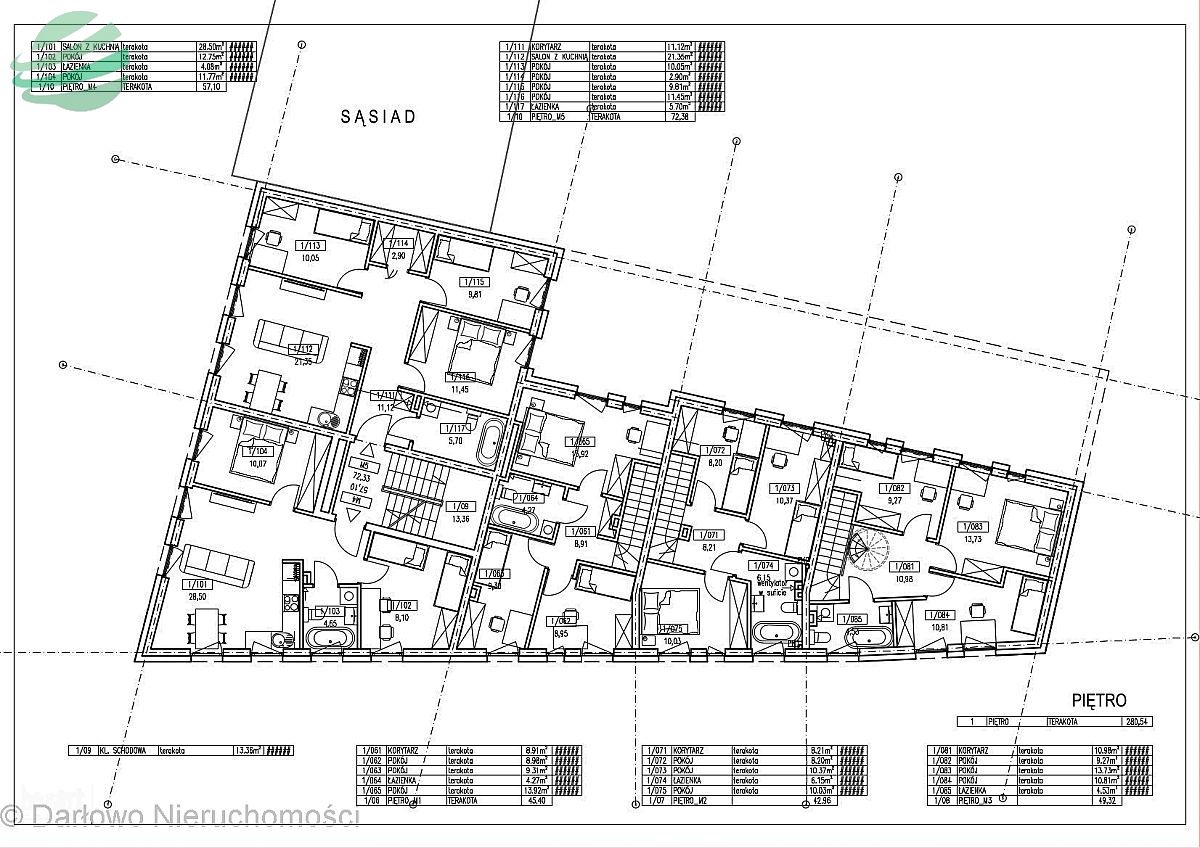 Mieszkanie, 3 pok., 56 m2, Darłowo Śródmieście (13)