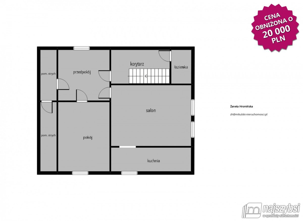 Mieszkanie, 2 pok., 64 m2, Resko Centrum (1)