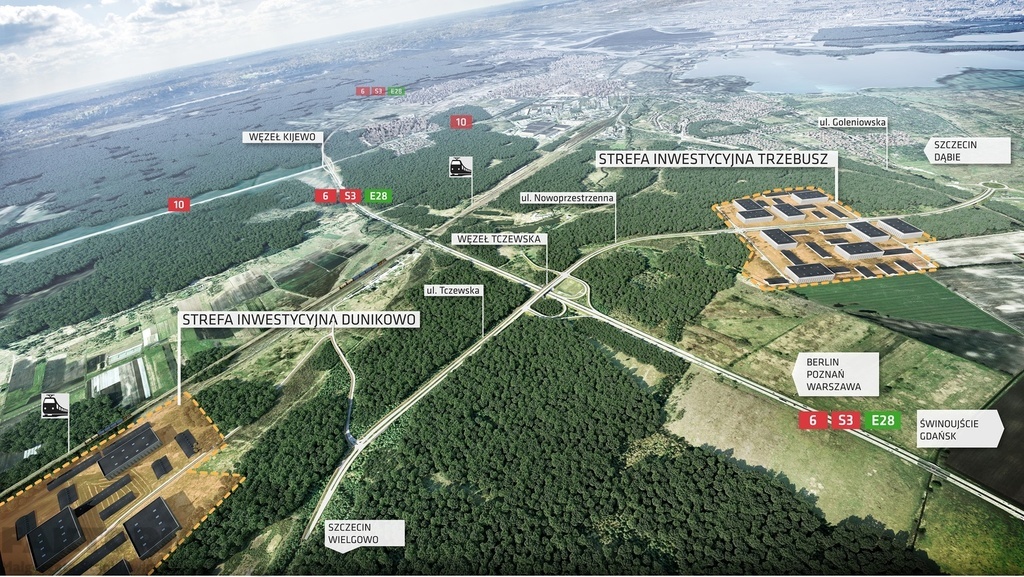 Wynajem terenu 1,7 ha Dąbie 2,5 zł/m2 (4)