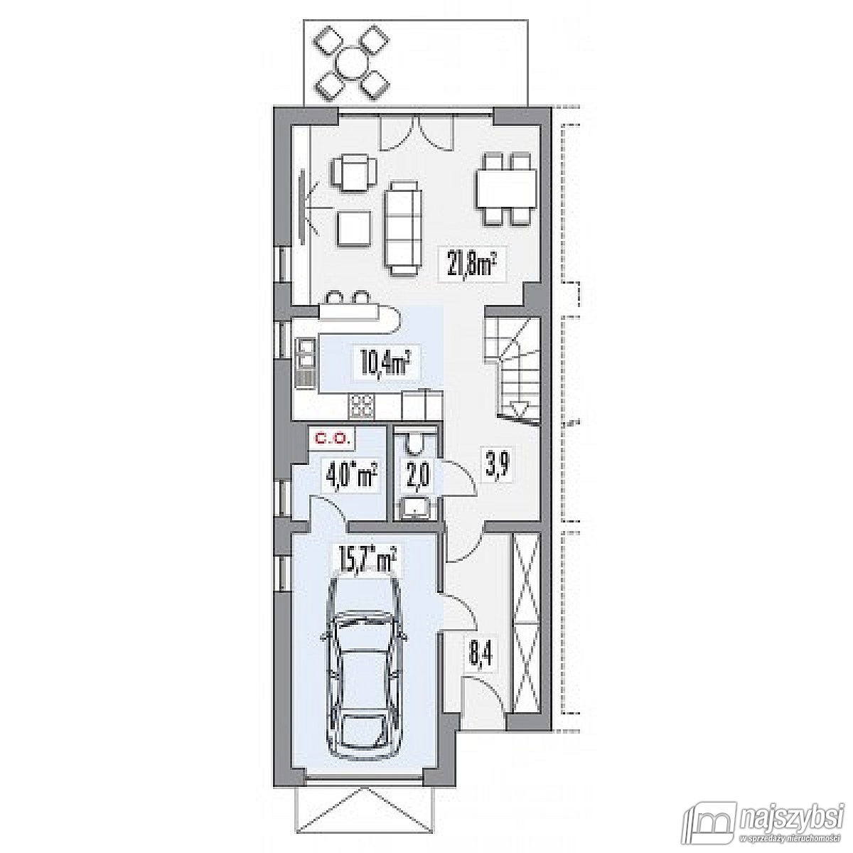 Dom, 124 m2, Nowogard  (3)