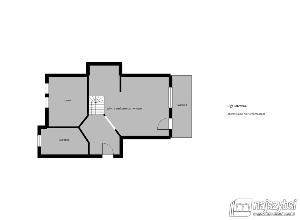 Mieszkanie, 4 pok., 65 m2, Bezrzecze  (24)