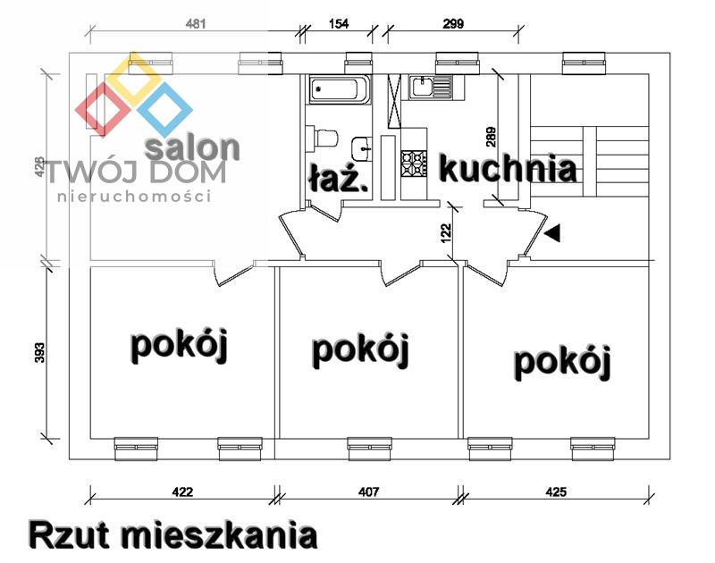 Mieszkanie, 4 pok., 87 m2, Koszalin Centrum Handlowe, Kościół, Park, Pas Nadmorski, Pl (3)