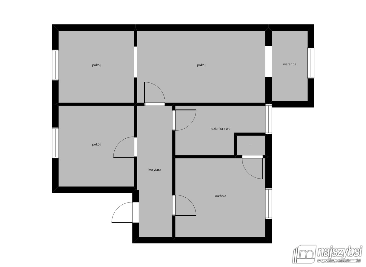 Mieszkanie, 4 pok., 78 m2, Stargard  (15)