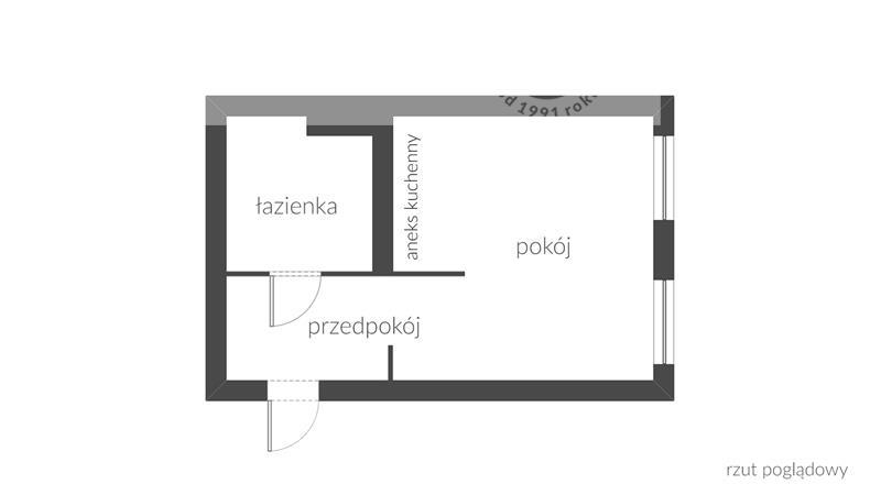Mieszkanie, 1 pok., 31 m2, Koszalin  (2)