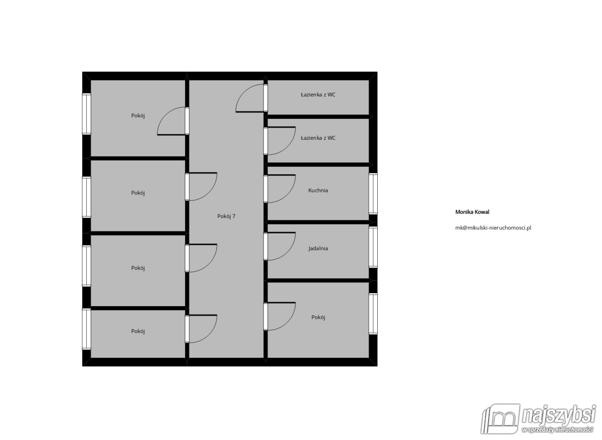Mieszkanie, 5 pok., 123 m2, Rąbino  (12)