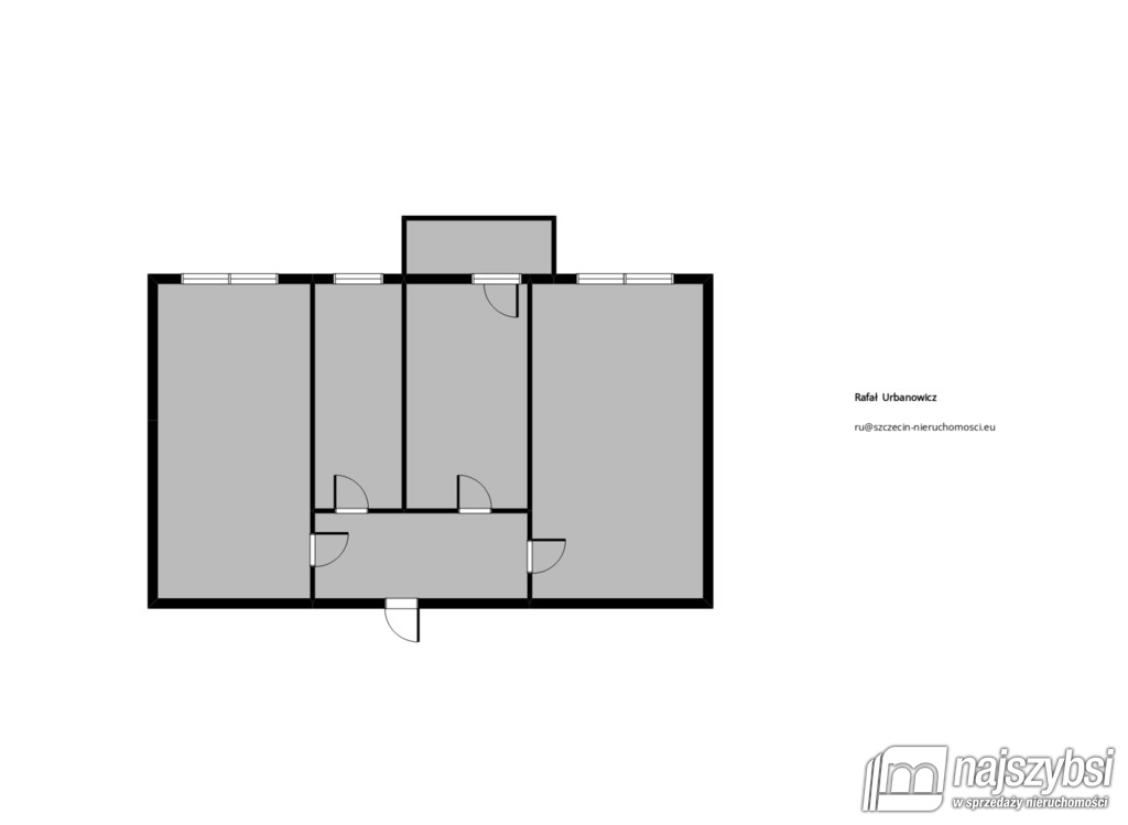 Mieszkanie, 2 pok., 50 m2, Szczecin  (11)