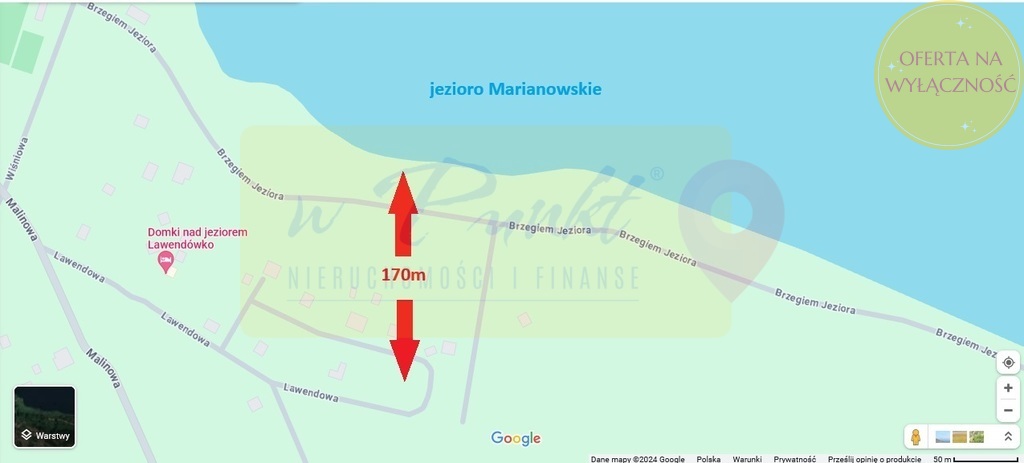 Działka w Marianowie / jezioro Marianowskie (3)