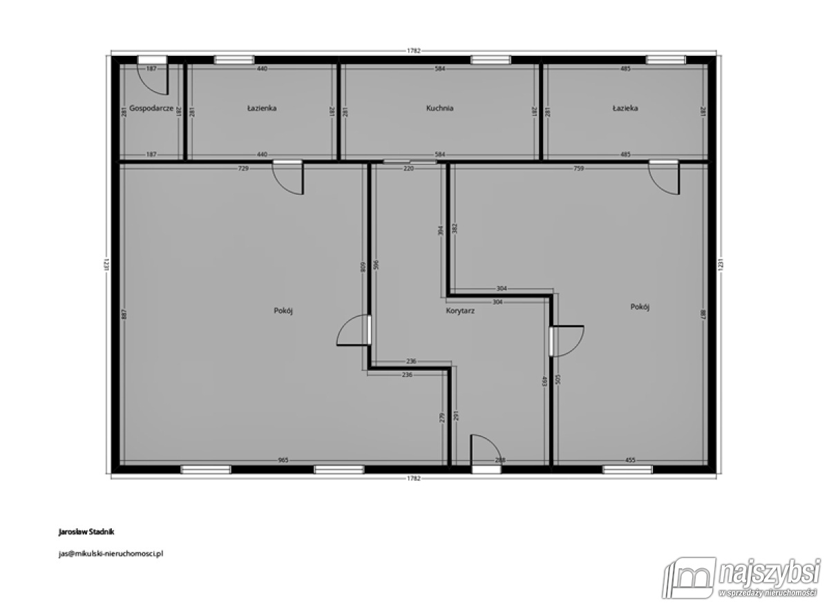 Mieszkanie, 2 pok., 80 m2, Resko Centrum (3)