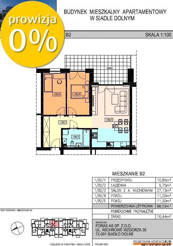 Siadło Dolne apartament 3 pokojowy taras 16m2! (3)