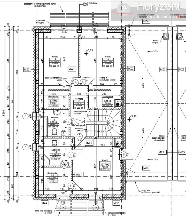 Duży bliźniak na Gumieńcach, działka 460m2 (6)