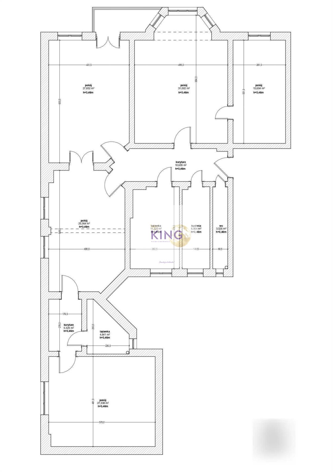 Mieszkanie, 6 pok., 169 m2, Szczecin Centrum (1)