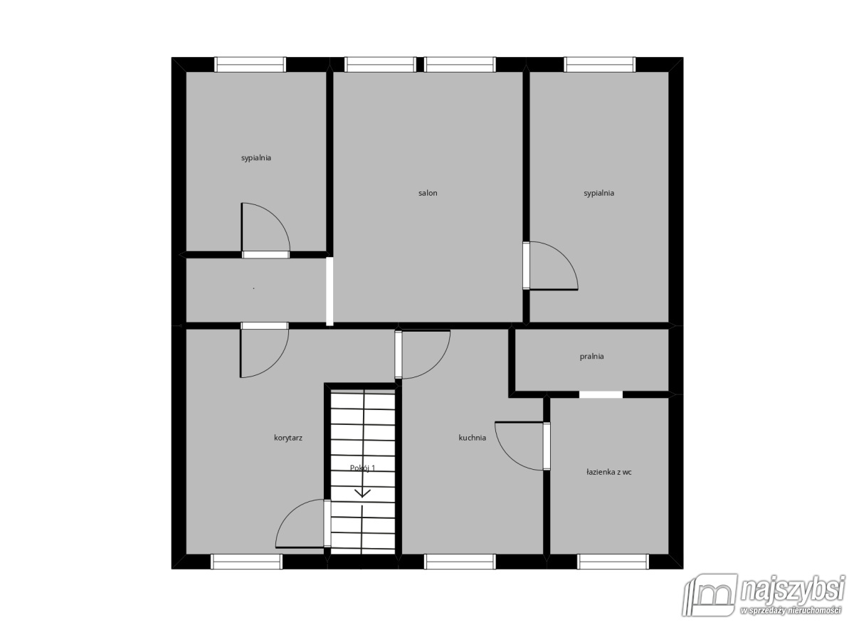 Mieszkanie, 3 pok., 58 m2, Lipiany  (21)