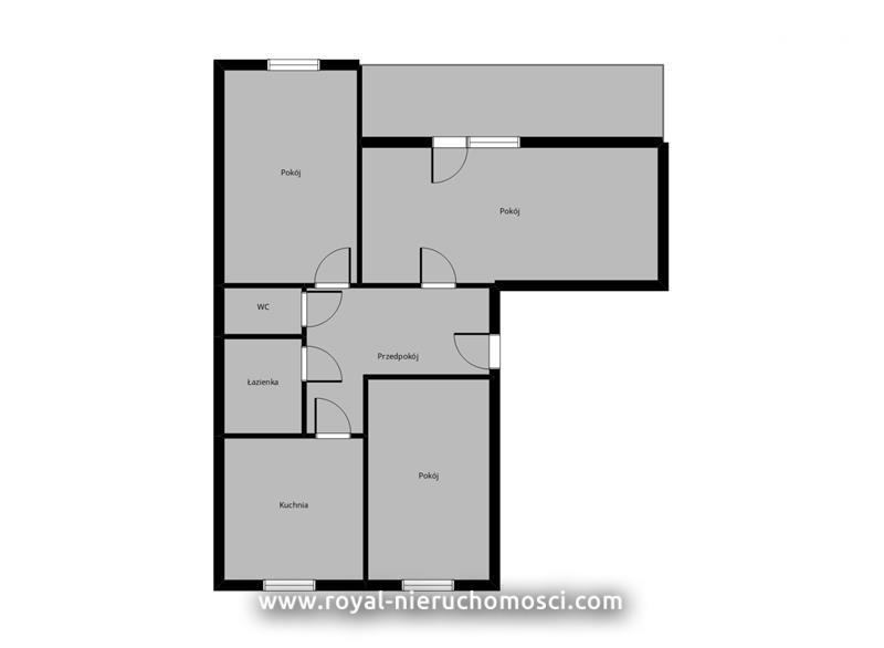 Mieszkanie, 3 pok., 58 m2, Koszalin  (12)