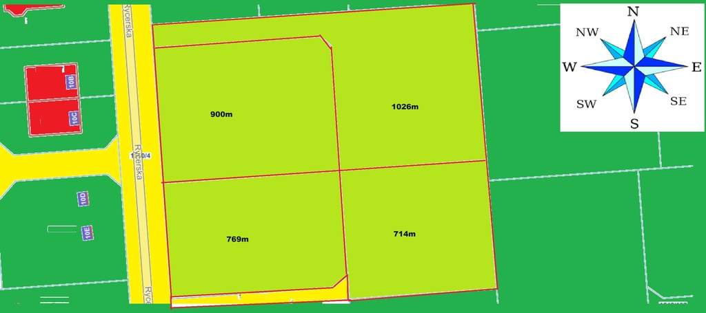 kompleks działek w Dobrej  od 230 zł/1m2 (1)