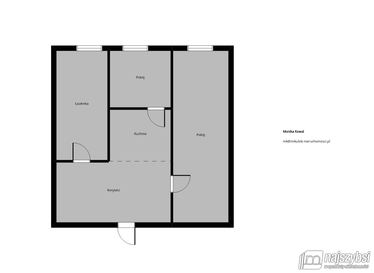 Mieszkanie, 2 pok., 36 m2, Gryfice Centrum Miasta (14)