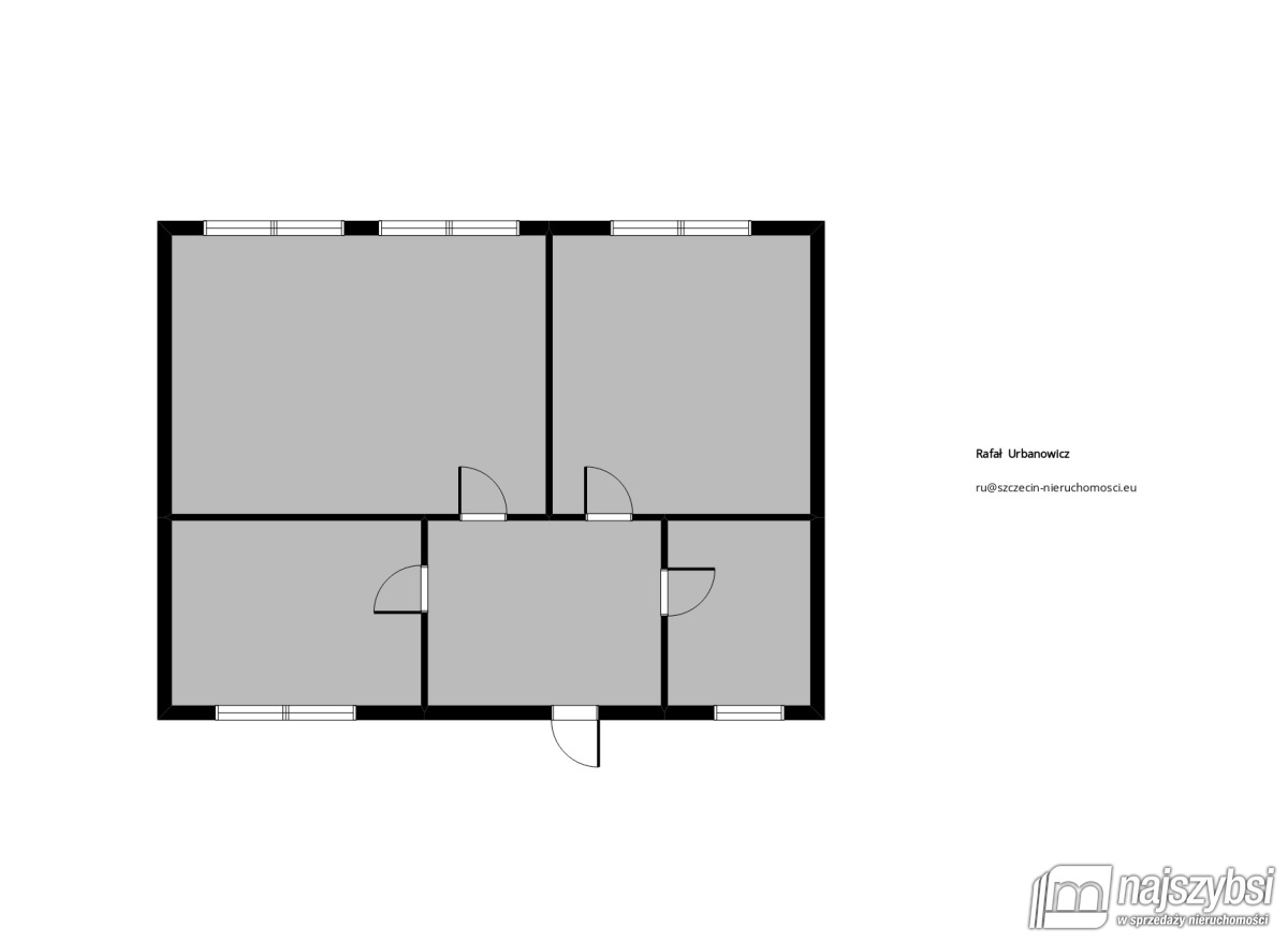 Mieszkanie, 2 pok., 45 m2, Gryfino  (14)
