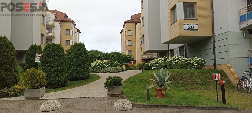 Świnoujście apartament z balkonem 29,30m2, parter (1)