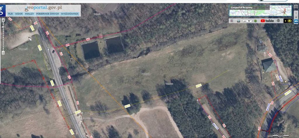 Działka Tanowo,gm.Police 1.74ha,plan-usługi,dr asf (4)