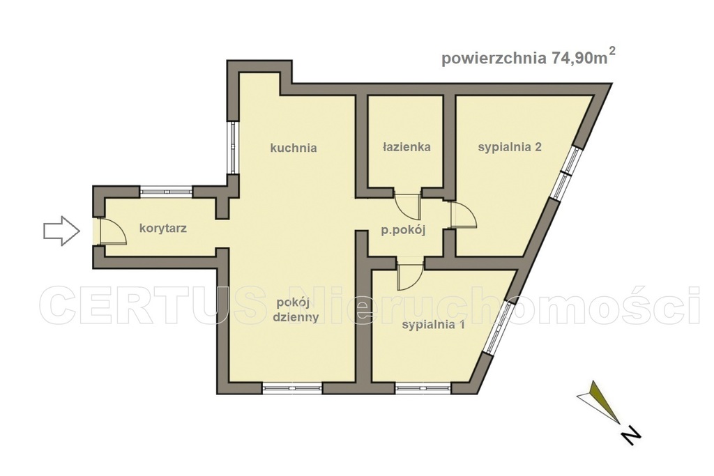 Mieszkanie 3-pokojowe w kamienicy w centrum (13)