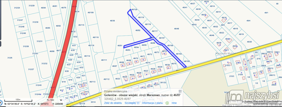 Goleniów- działka budowlana 1080 m2 z WZ (9)