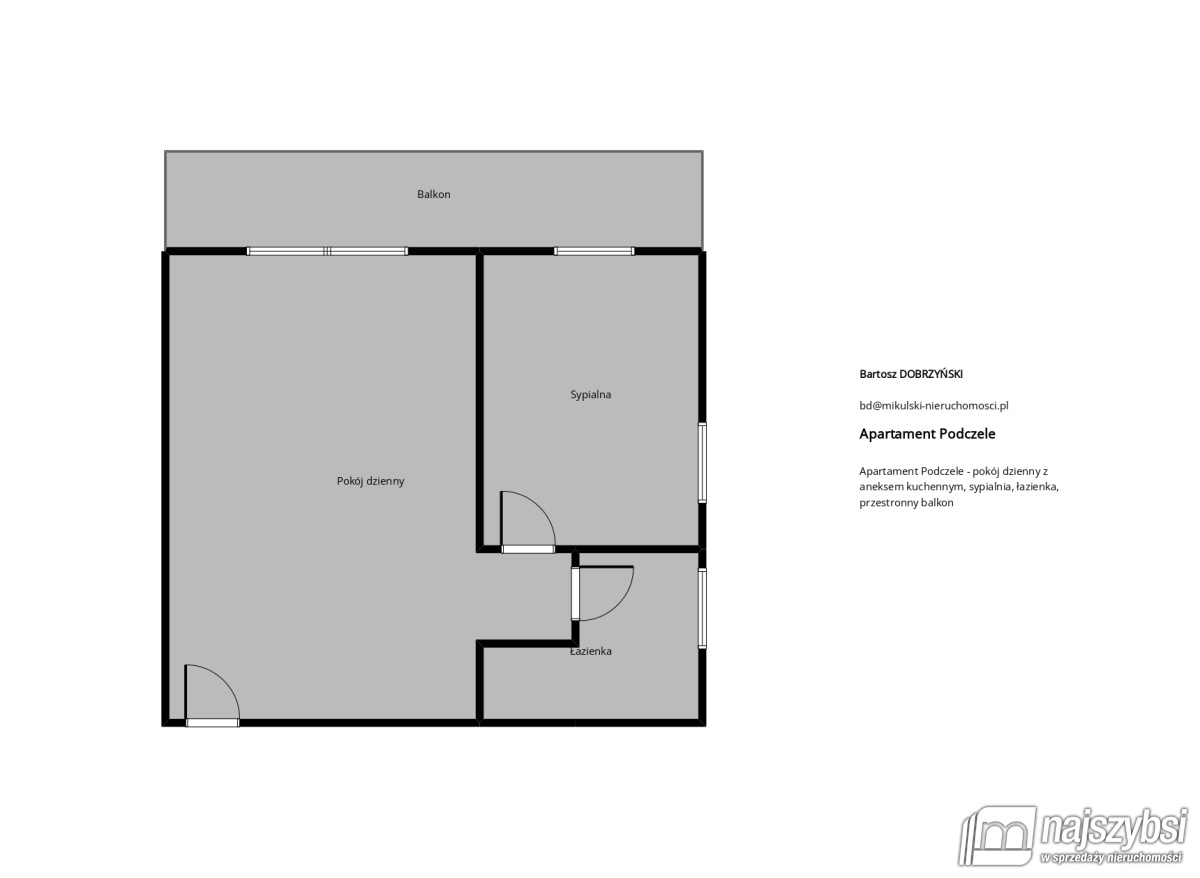 Mieszkanie, 2 pok., 35 m2, Kołobrzeg Podczele (21)
