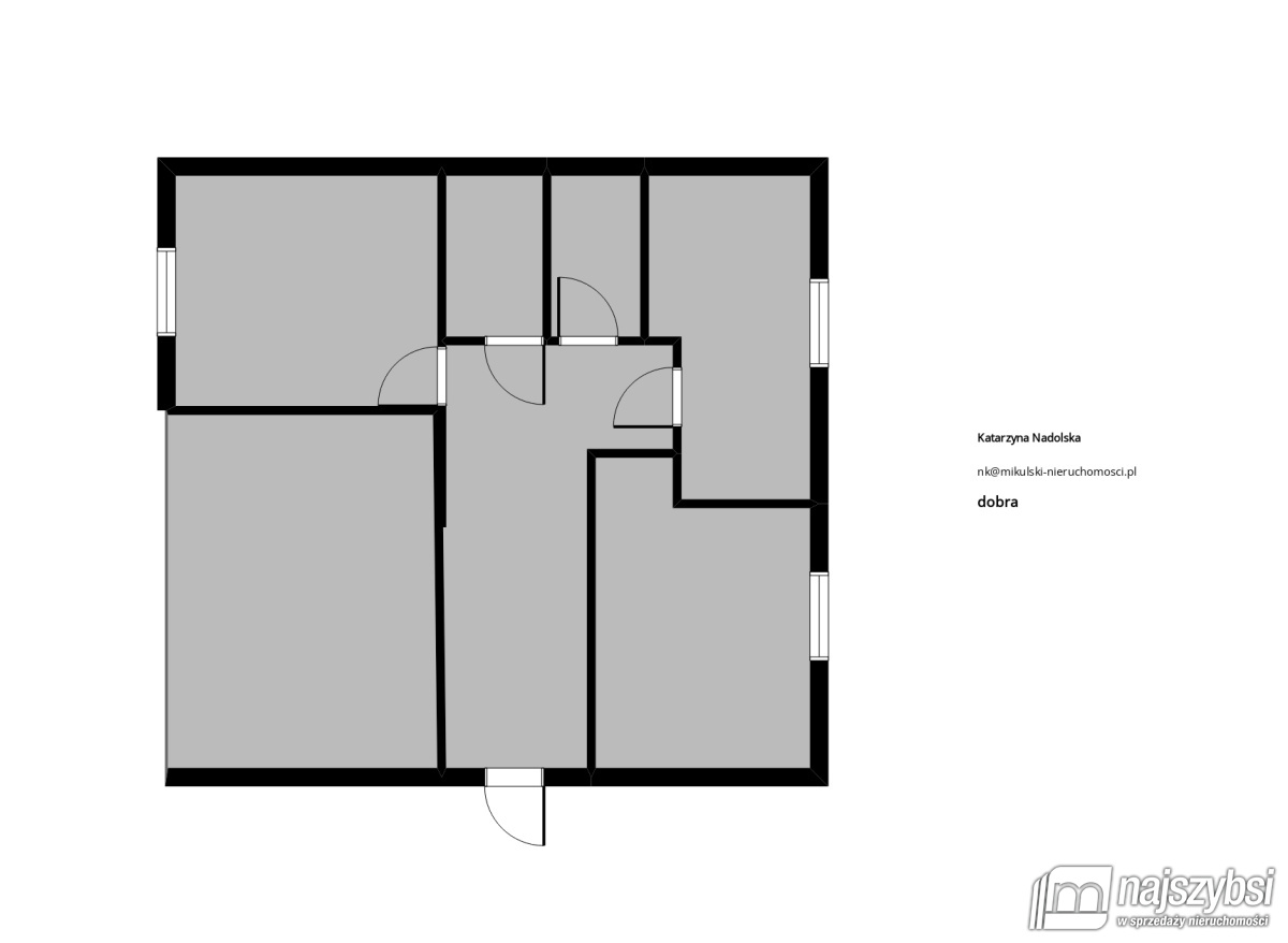Mieszkanie, 3 pok., 69 m2, Dobra Dobra (18)