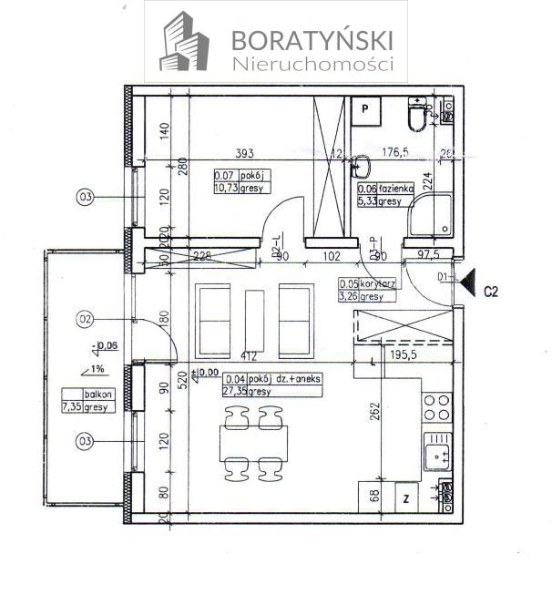 Mieszkanie, 2 pok., 47 m2, Koszalin  (5)