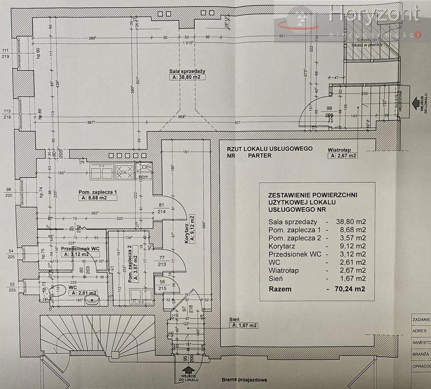 Lokal 70m2 w Centrum, witryna, wejście z ulicy (10)