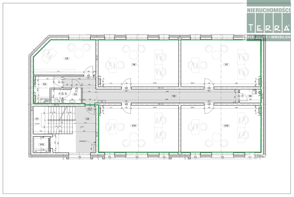 CAŁE PIĘTRO BIUROWE w centrum miasta (1)