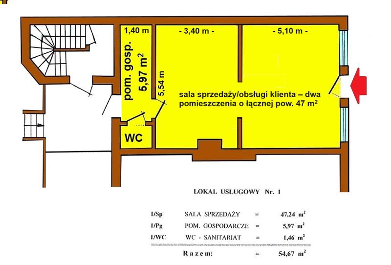 Lokal, 55 m2, Drawsko Pomorskie Centrum Handlowe, Jezioro, Rzeka (3)