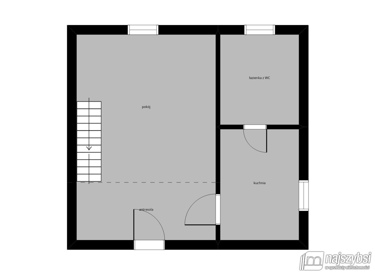 Mieszkanie, 1 pok., 23 m2, Stargard Centrum (12)