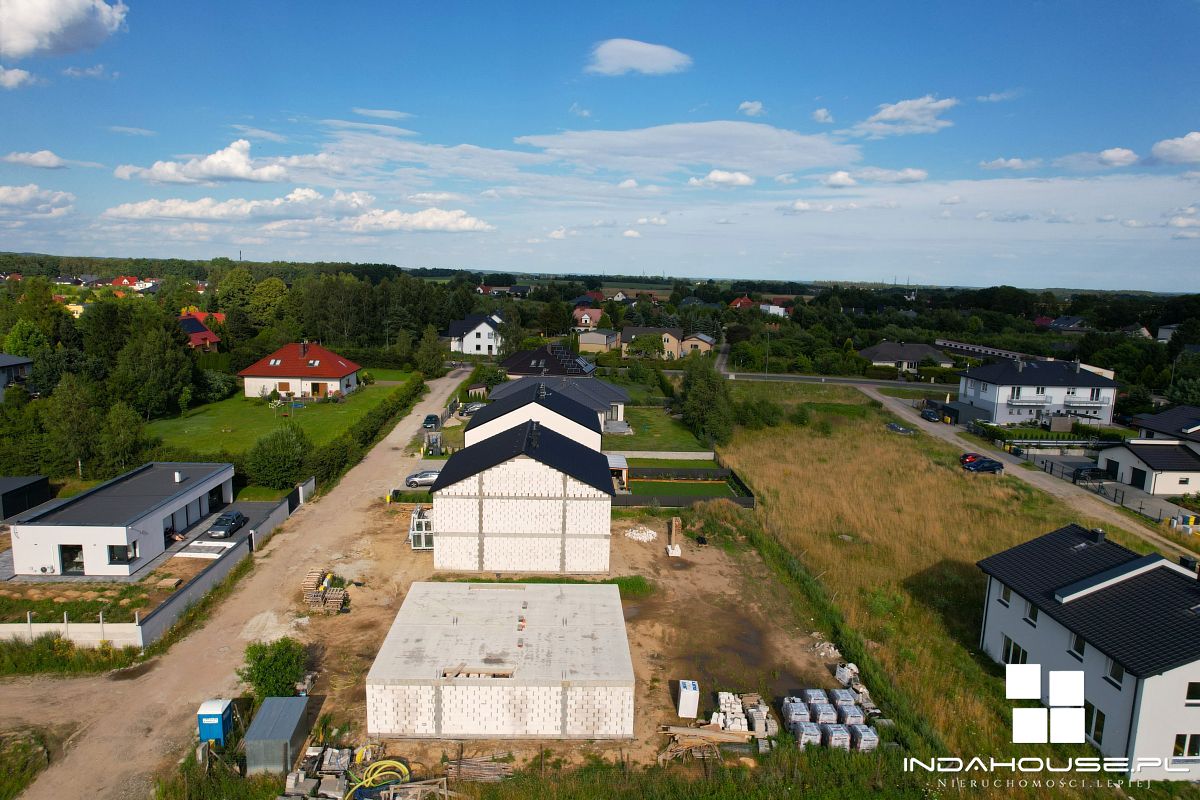 Nowy dom, bliźniak stan deweloperski. Nowe Bielice (15)