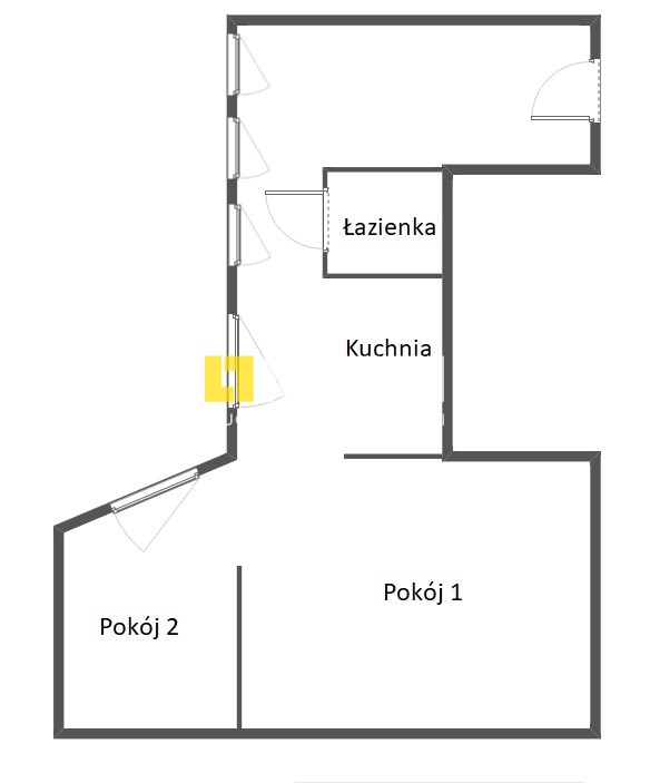 Mieszkanie w kamienicy na I p. w centrum miasta (11)