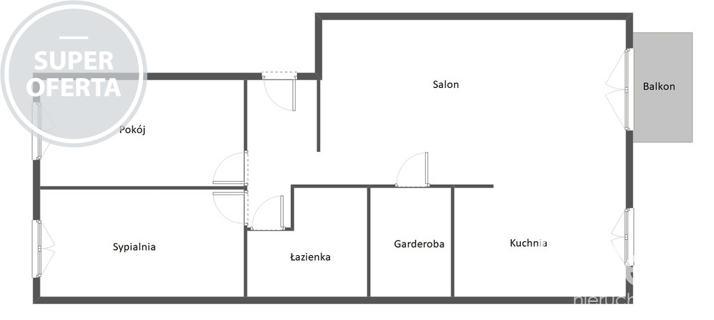 Komfortowe 3 pokoje z garażem i piwnicą (12)