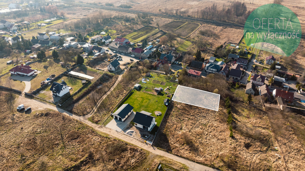 Ładna działka budowlana 947 m2 Radziszewo (1)