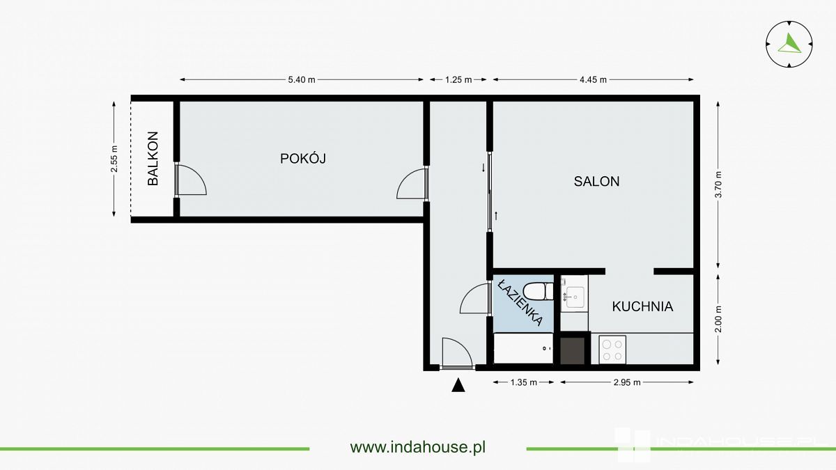 Mieszkanie, 2 pok., 47 m2, Ustka  (9)