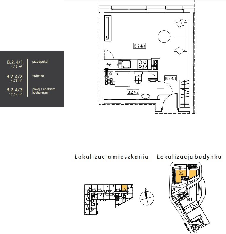 Mieszkanie, 1 pok., 26 m2, Szczecin Centrum (4)