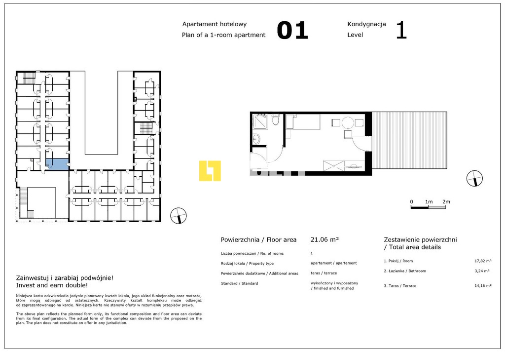 Apartament inwestycyjny 9% Zysku rocznie! (14)