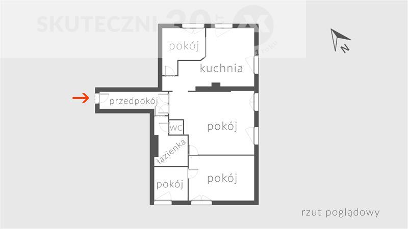Mieszkanie, 4 pok., 88 m2, Białogard  (2)