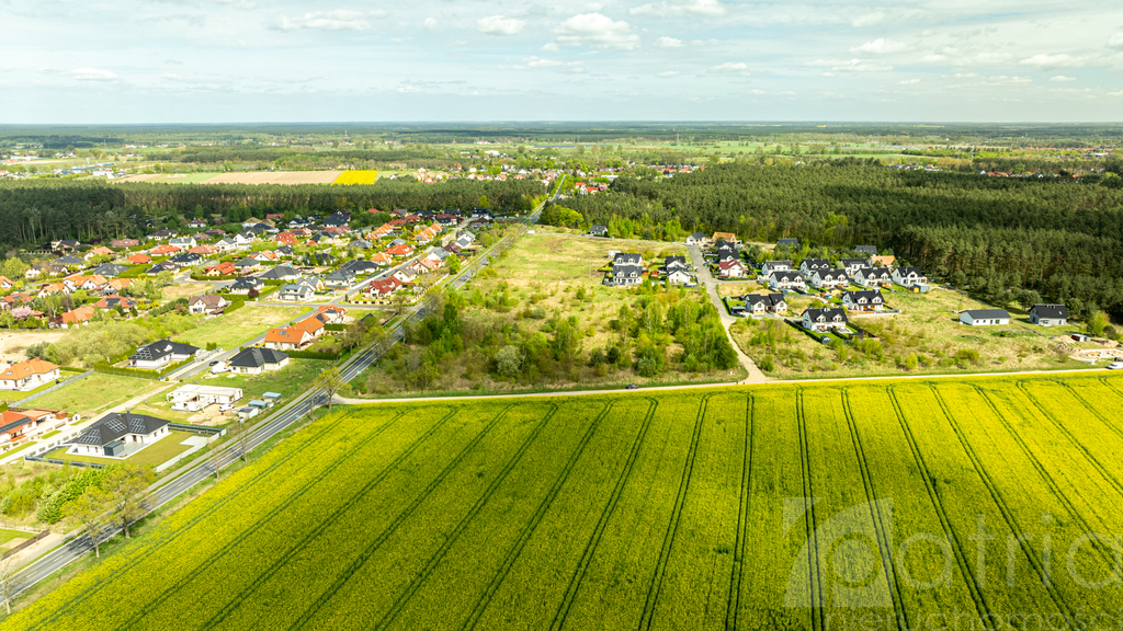 Uzbrojona działka budowlana - 969 m2 w Kobylance (9)