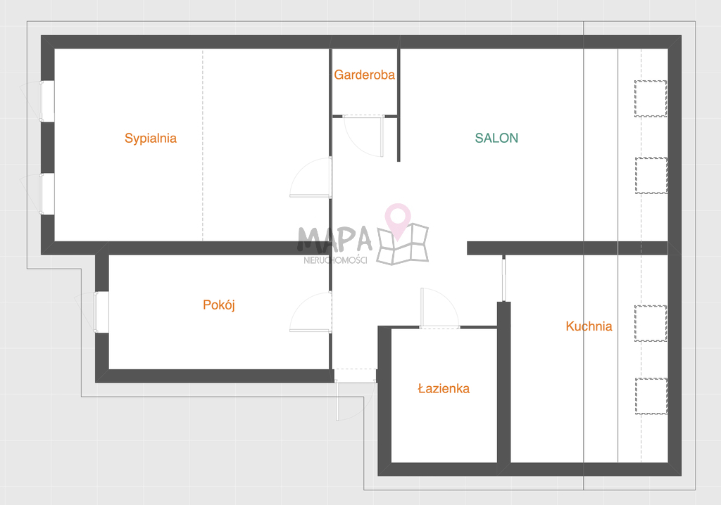 3pok. w centrum Szczecina - Zaproponuj swoją cenę (12)